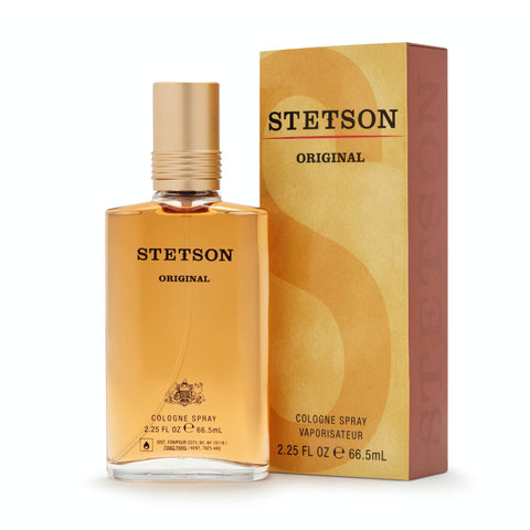 Stetson Original Eau de Cologne for Men, 2.25 Oz Full Size